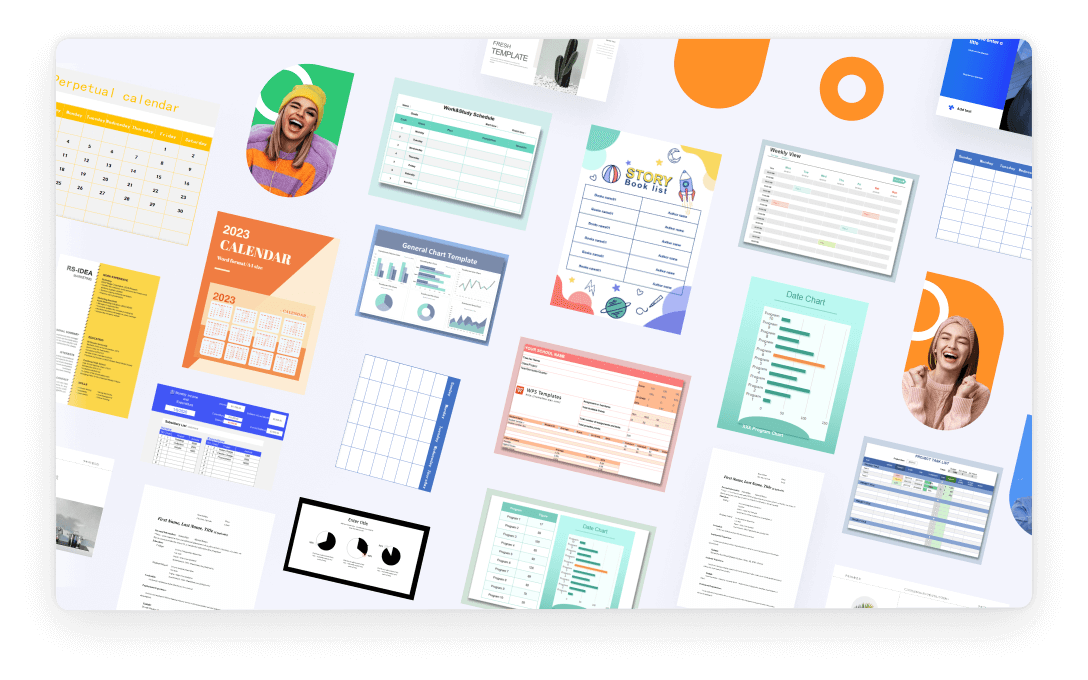 Бесплатные шаблоны Excel в WPS Office