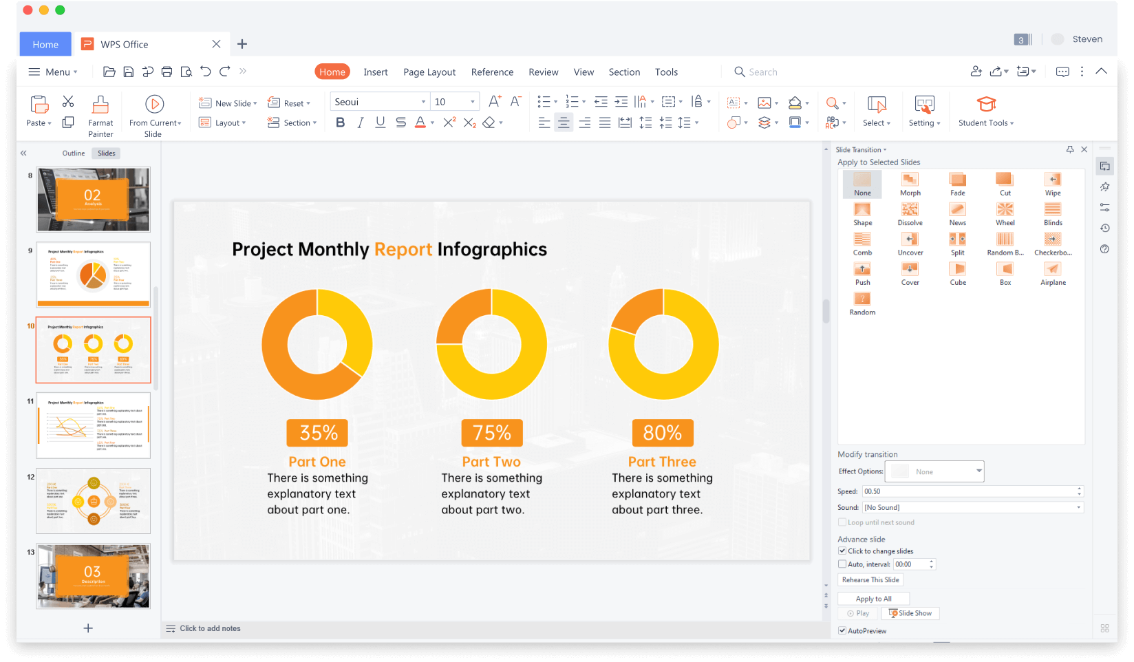 Бесплатный универсальный пакет Office Suite для Mac